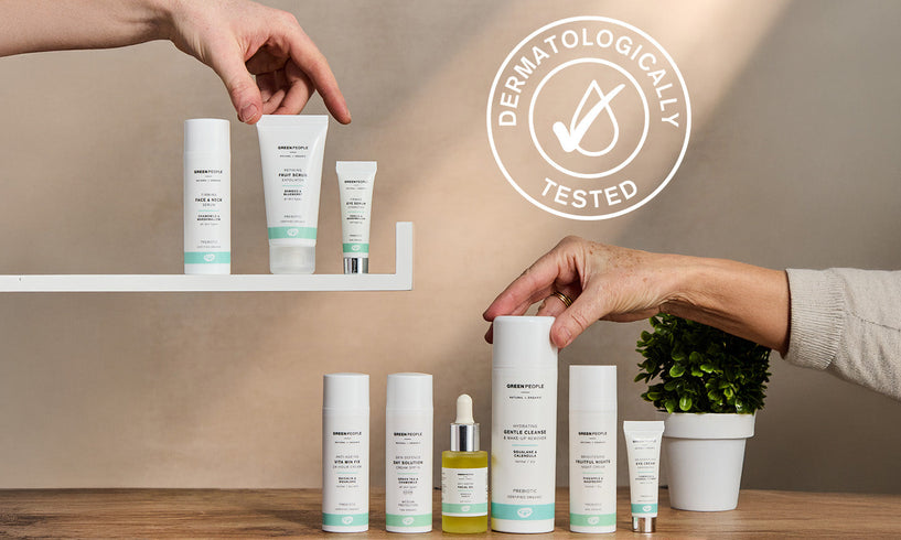 What does dermatologically tested mean? image