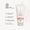 Weiße Tube mit Green People Protein-Boost Hair Serum, daneben die wichtigsten Bio-Vorteile und hervorstechende Merkmale.