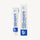 Eine Tube Green People Pfefferminz- & Aloe Vera Zahnpasta steht neben der passenden blau-weißen Verpackung. image