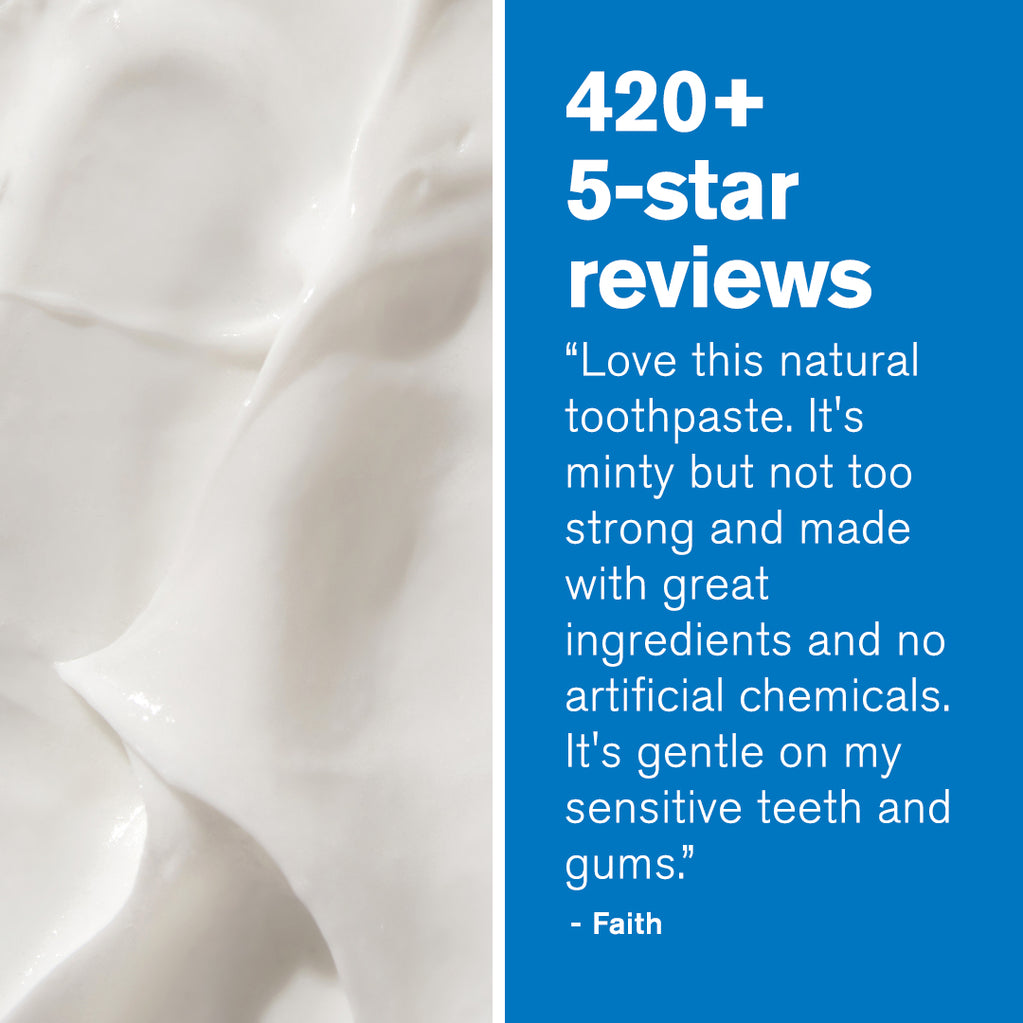 Peppermint & Aloe Vera Toothpaste 50ml review