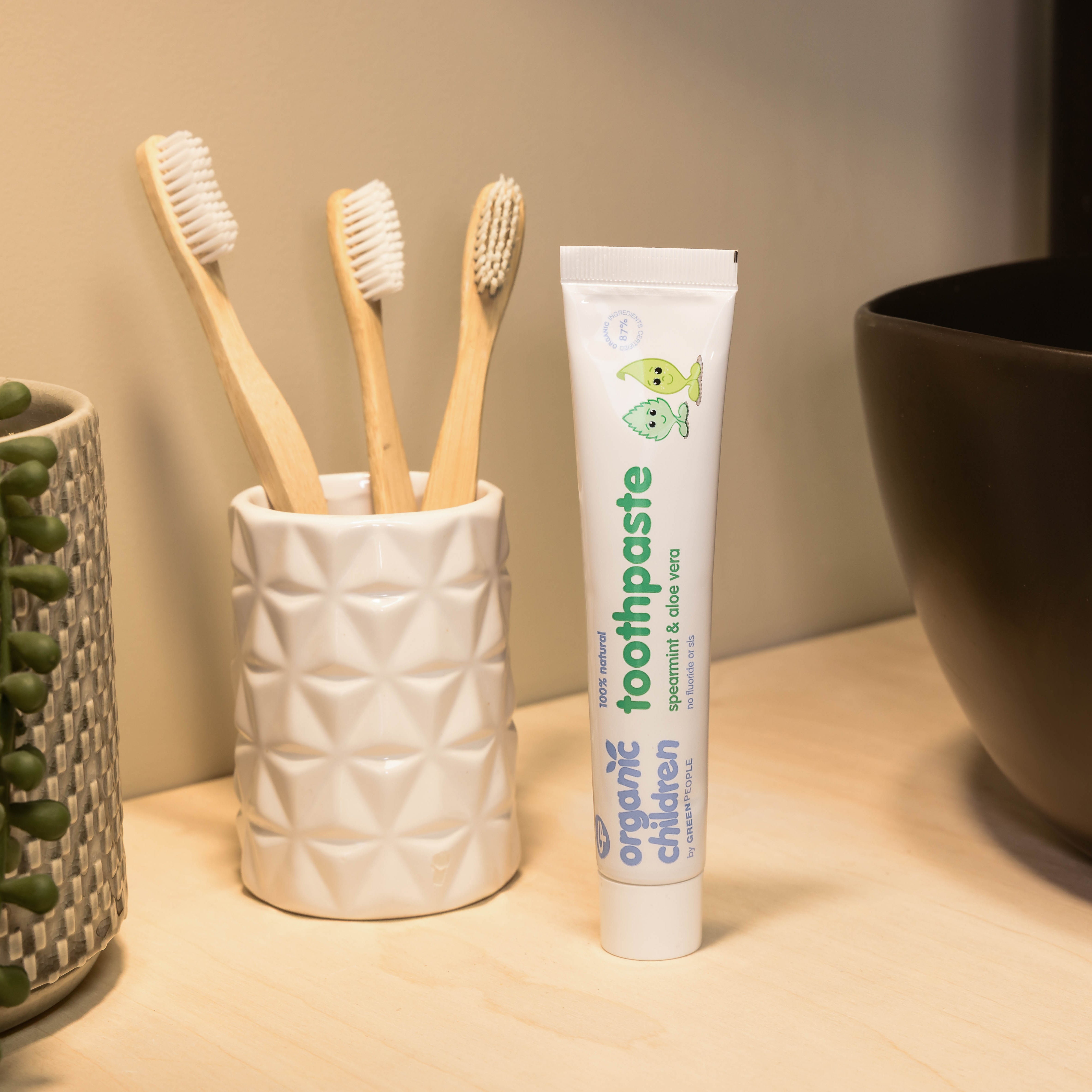 Bio -Kinder -Spearminze & Aloe Vera Zahnpasta