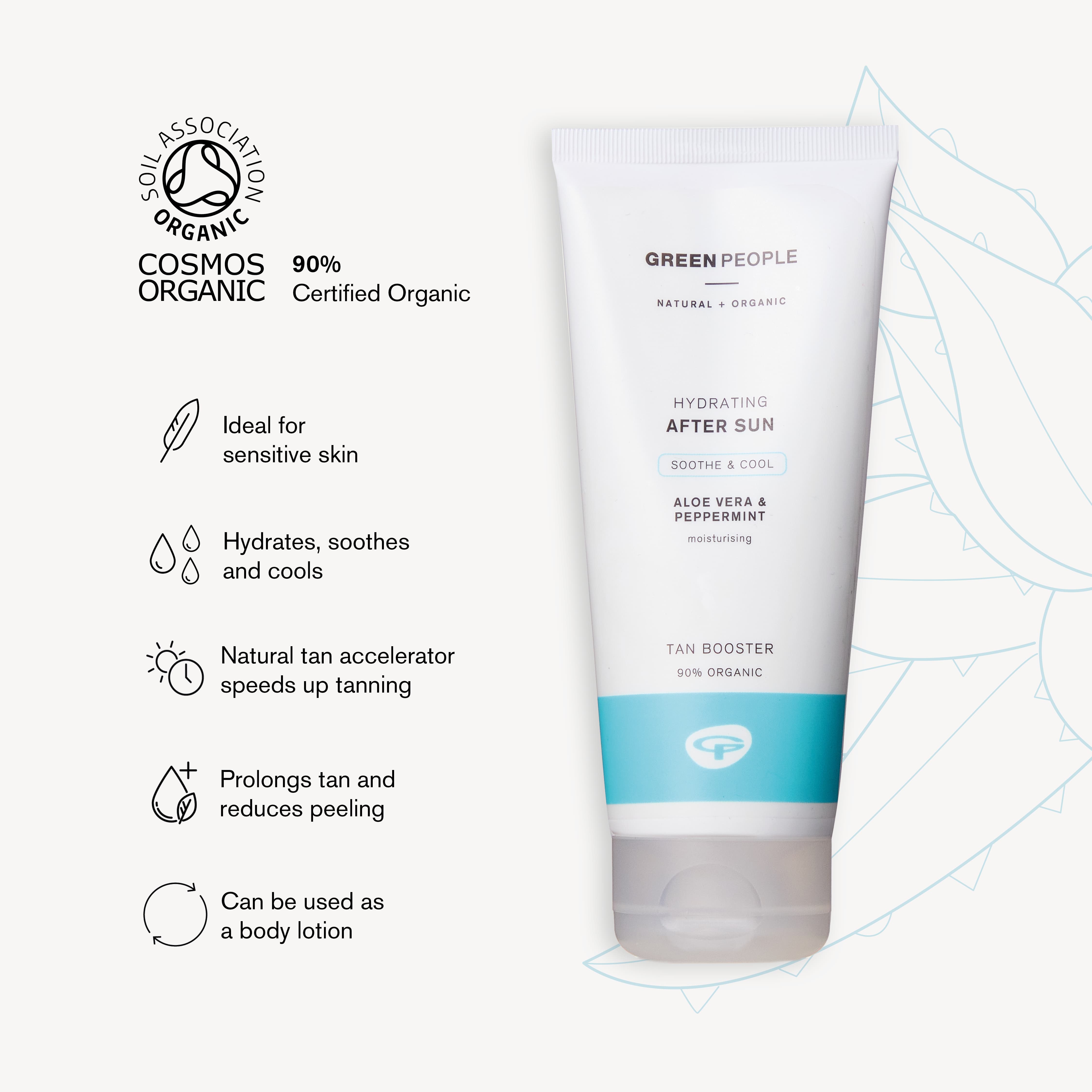 Green People SPF15 Sun Cream & After Sun Bundle | Natural & Organic