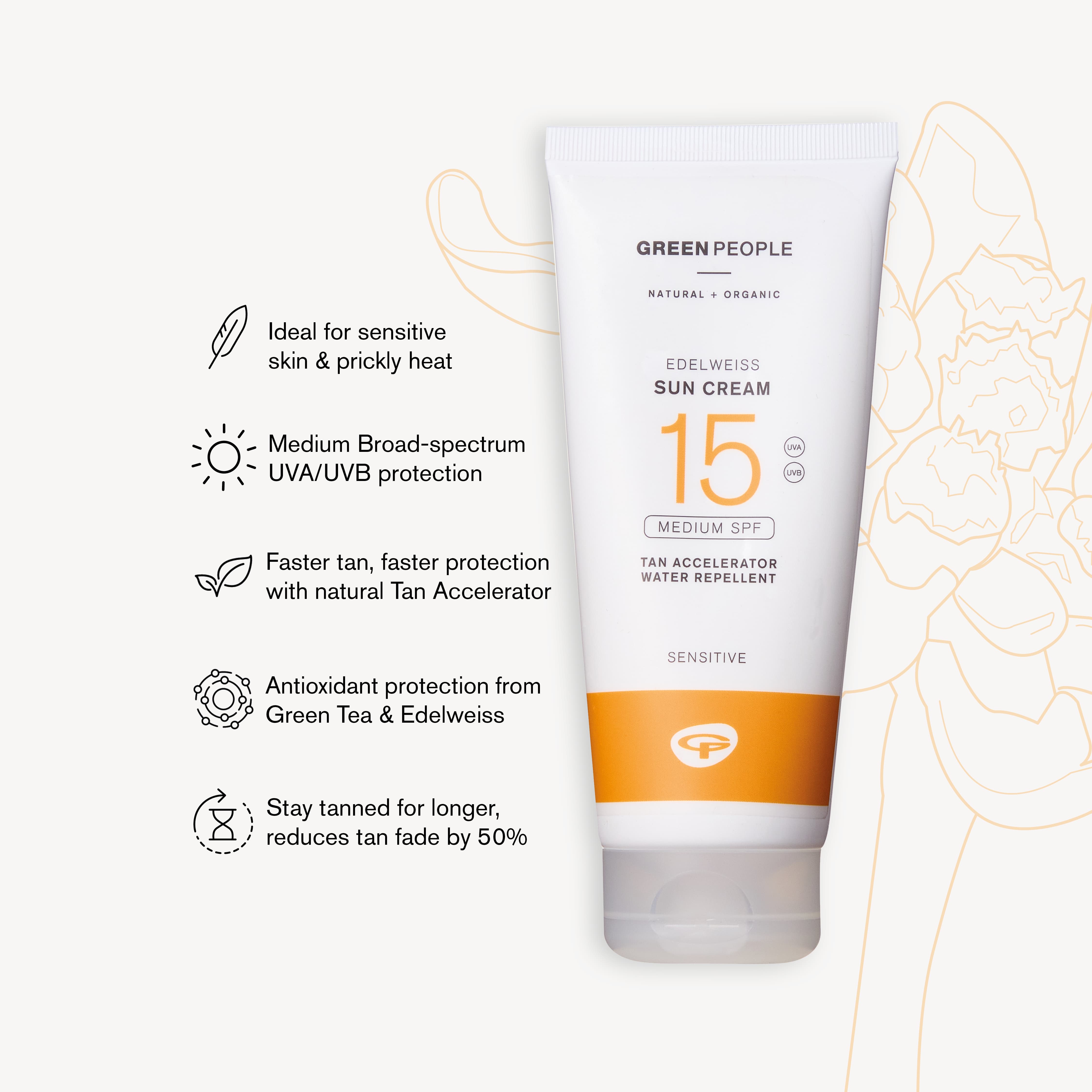 Green People SPF15 Sun Cream & After Sun Bundle | Natural & Organic