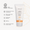 Tubo blanco de crema solar SPF15 con base naranja y tapa gris, texto "NATURAL INSECT REPELLENT".
