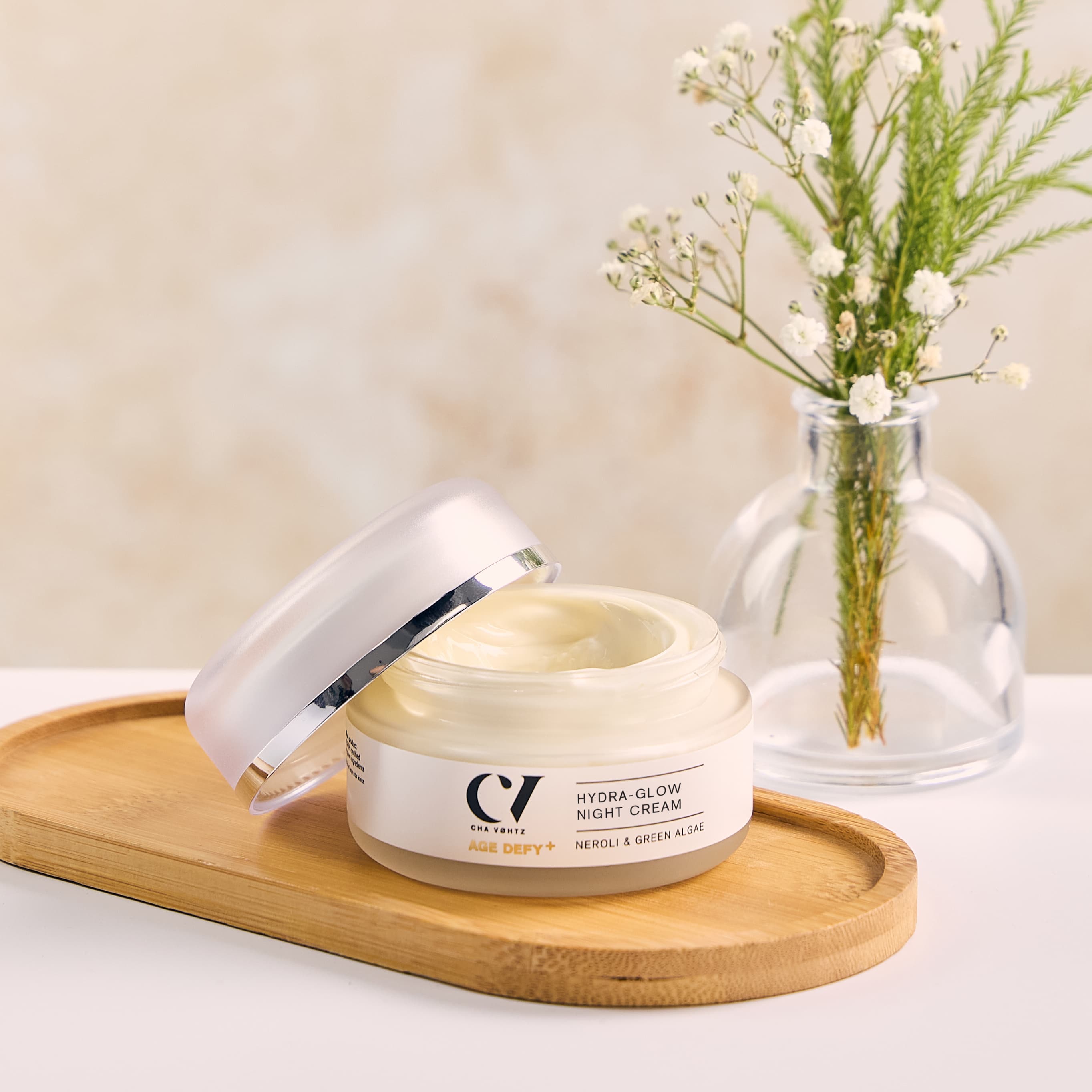 Age Defy+ Hydra-Glow Night Cream for Mature/Menopausal Skin